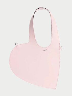 COPERNI Baby Heart Leather Crossbody Bag in Pink NWT